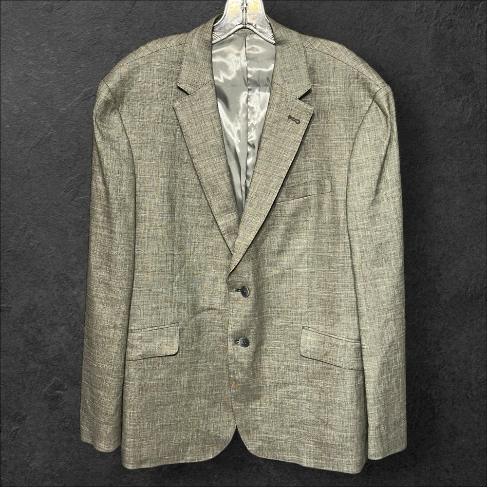 Joseph Abboud JOE Nova Tides Italian Linen Blend Slim-Fit Blazer Sage 44R